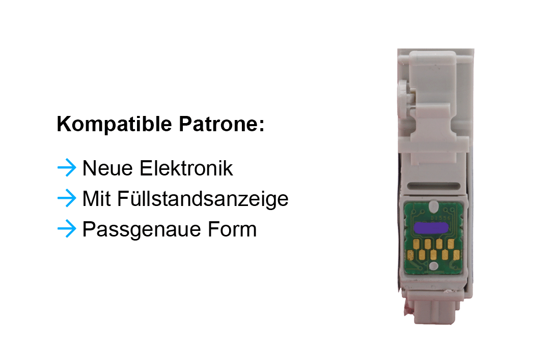 Kompatibel zu Epson T0715 MultiPack Tinte Der DruckerProfi - Gepard 