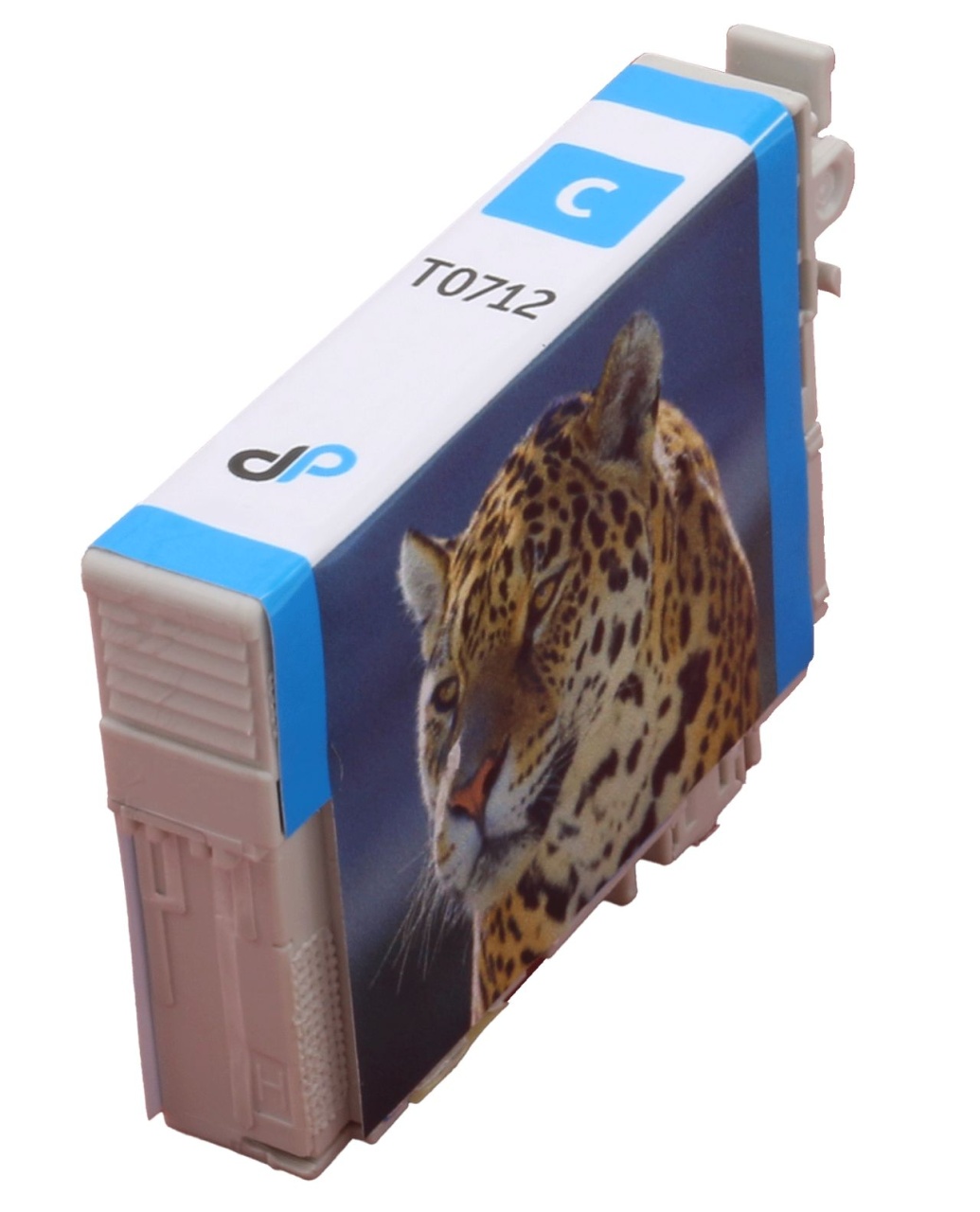 ml Epson Tinte 5,5 - cyan / Kompatibel T0712 DruckerProfi Gepard Der zu